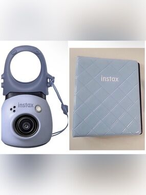 Instax PAL Digital Camera and photo album — Lavender Blue BRAND NEW NEVER USED